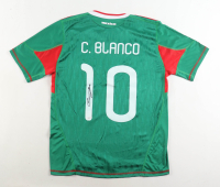 Cuauhtemoc Blanco Signed Mexico Adidas Authentic Jersey (JSA) at PristineAuction.com
