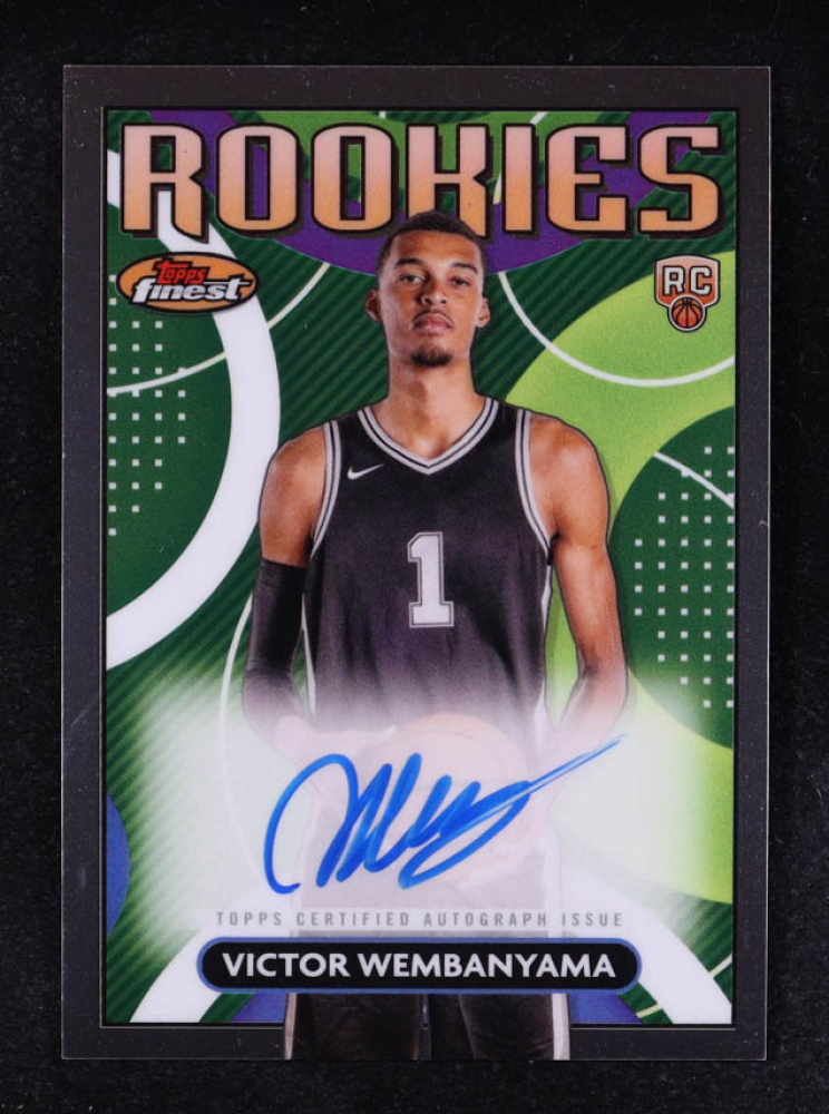 Victor Wembanyama 2023-24 Finest Rookie Autographs #RFAVW RC
