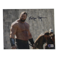 Hafthor Julius Bjornsson Signed "Games Of Thrones" 8x10 Photo (Beckett) at PristineAuction.com