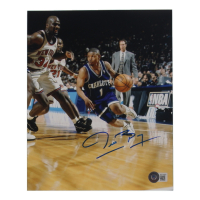 Muggsy Bogues Signed Hornets 8x10 Photo (Beckett) at PristineAuction.com