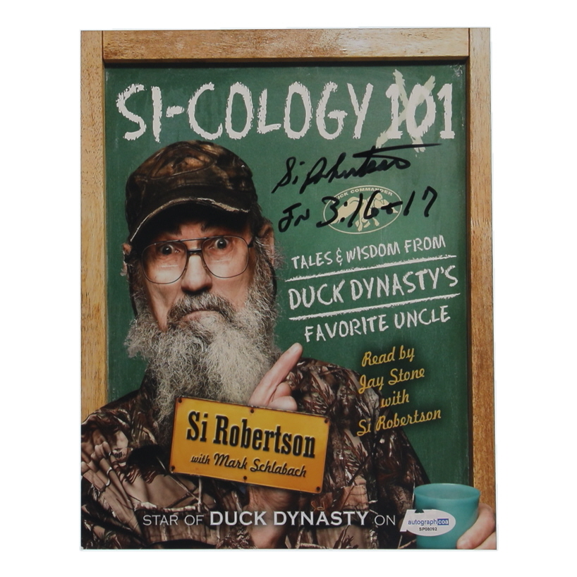 Si Robertson Signed "Duck Dynasty" 8x10 Photo (ACOA) at PristineAuction.com Si Robertson Signed "Duck Dynasty" 8x10 Photo (ACOA) at PristineAuction.com