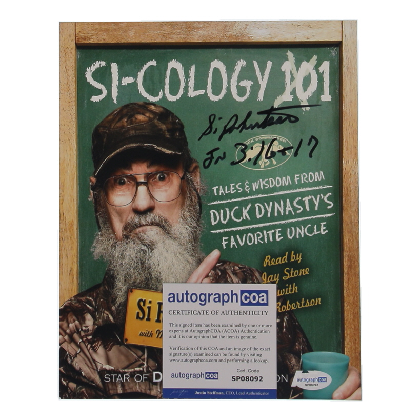 Si Robertson Signed "Duck Dynasty" 8x10 Photo (ACOA) at PristineAuction.com Si Robertson Signed "Duck Dynasty" 8x10 Photo (ACOA) at PristineAuction.com