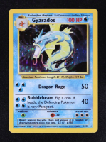 Gyarados Pokemon 1999 Base 1st Edition Thin Stamp #6 at PristineAuction.com