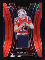 Drake Maye 2024 Panini Select Prizm Draft Selections Memorabilia #DSM-DME RC at PristineAuction.com