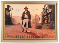Nolan Ryan Signed Custom Framed Vintage 1989 Nike 'Texas Ranger' In-Store Poster Inscribed "The Ryan Express" (PSA) at PristineAuction.com