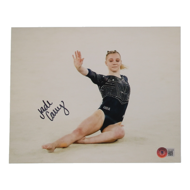 Jade Carey Signed 8x10 Photo (Beckett) at PristineAuction.com Jade Carey Signed 8x10 Photo (Beckett) at PristineAuction.com