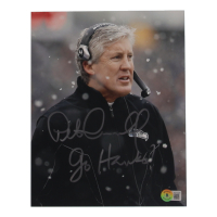 Pete Carroll Signed Seahawks 8x10 Photo Inscribed "Go Hawks!" (Beckett) at PristineAuction.com