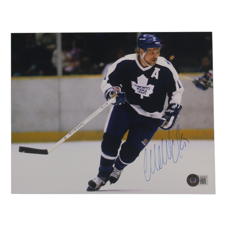 Wendel Clark Signed Maple Leafs 8x10 Photo (Beckett) at PristineAuction.com Wendel Clark Signed Maple Leafs 8x10 Photo (Beckett) at PristineAuction.com