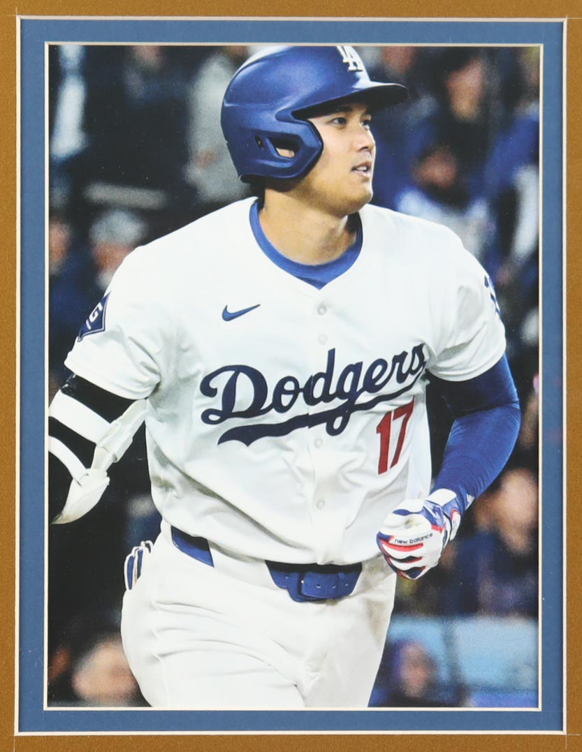 Shohei Ohtani Custom Framed Jersey Display With Ohtani Pin at PristineAuction.com Shohei Ohtani Custom Framed Jersey Display With Ohtani Pin at PristineAuction.com