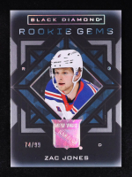 Zac Jones 2022 Upper Deck Black Diamond Rookie Gems #RG-ZJ RC #74/99 at PristineAuction.com