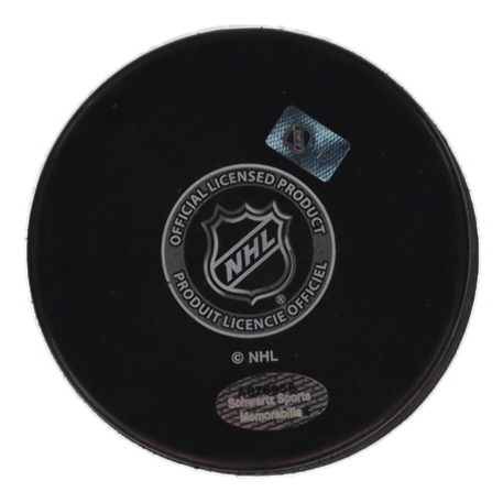 Jeremy Roenick Signed Blackhawks Logo Hockey Puck Inscribed "HOF 2024" (Schwartz) at PristineAuction.com Jeremy Roenick Signed Blackhawks Logo Hockey Puck Inscribed "HOF 2024" (Schwartz) at PristineAuction.com