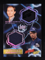 Goran Kostic / T.I. 2018 Upper Deck Ant Man & The Wasp Quantum Anomaly Dual Relic Memorabilia #QMD4 at PristineAuction.com