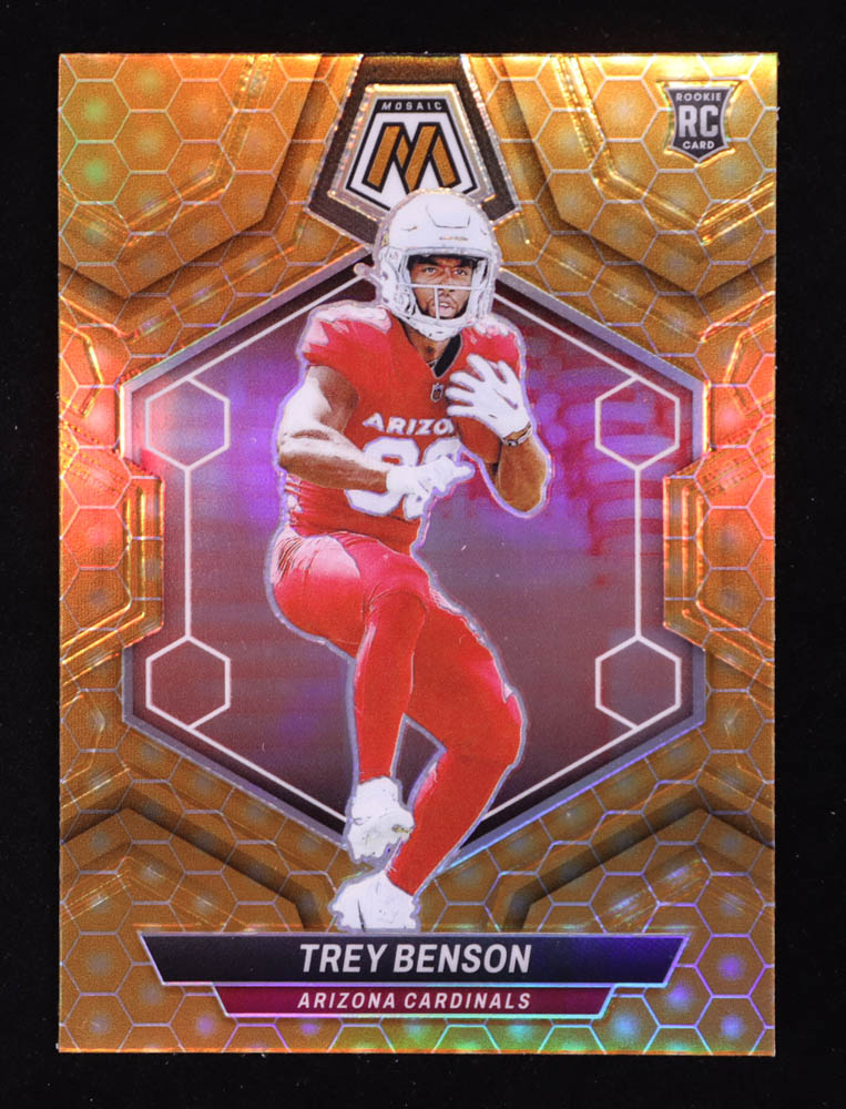 Trey Benson 2024 Panini Mosaic Honeycomb #360 RC