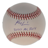 Kyle Lewis Signed OML Baseball Inscribed "2020 AL ROY" (Fanatics & MLB) at PristineAuction.com