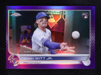 Bobby Witt Jr. 2022 Topps Chrome Purple Rookie Debut #USC176 RC at PristineAuction.com