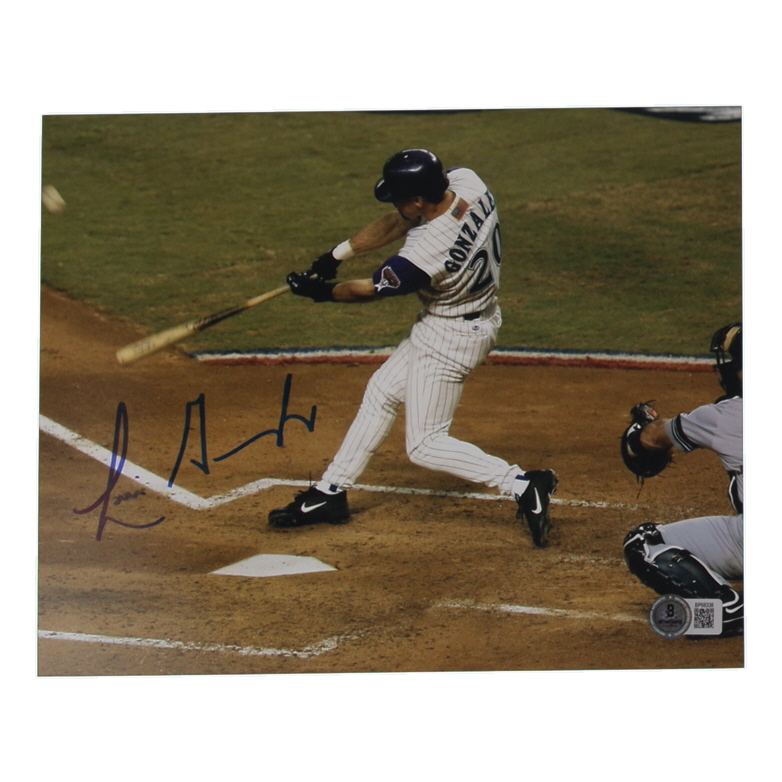 Luis Gonzalez Signed Diamondbacks 8x10 Photo (Beckett) at PristineAuction.com Luis Gonzalez Signed Diamondbacks 8x10 Photo (Beckett) at PristineAuction.com