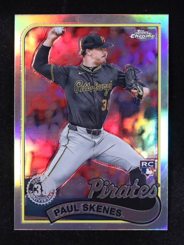 Paul Skenes 2024 Topps Chrome MLB 35th Anniversary #89CU-1 RC at PristineAuction.com Paul Skenes 2024 Topps Chrome MLB 35th Anniversary #89CU-1 RC at PristineAuction.com