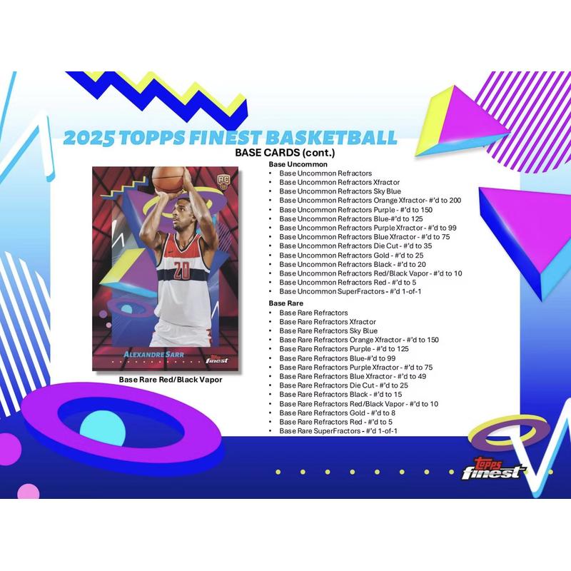 2024-25 Topps Finest Basketball Hobby Box at PristineAuction.com 2024-25 Topps Finest Basketball Hobby Box at PristineAuction.com
