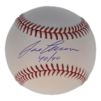Jose Canseco Signed OML Baseball Inscribed "40/40" (Schwartz) at PristineAuction.com