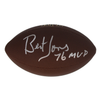 Bert Jones Signed NFL Football Inscribed "76 MVP" (Schwartz) at PristineAuction.com