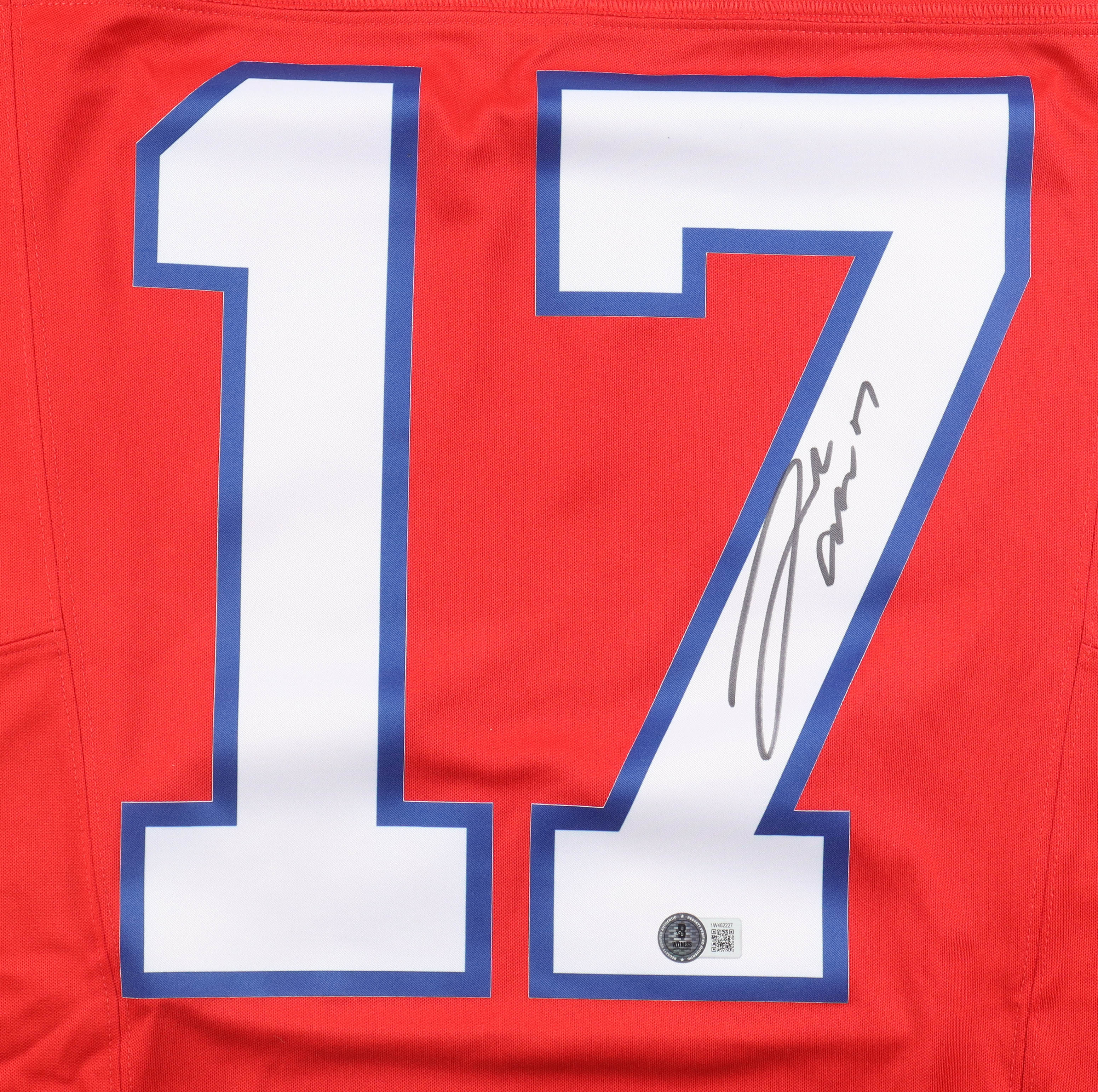 Josh Allen Signed Bills Nike Authentic Jersey (Beckett) at PristineAuction.com Josh Allen Signed Bills Nike Authentic Jersey (Beckett) at PristineAuction.com