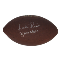 Andre Rison Signed NFL Football Inscribed "Bad Moon" (Schwartz) at PristineAuction.com