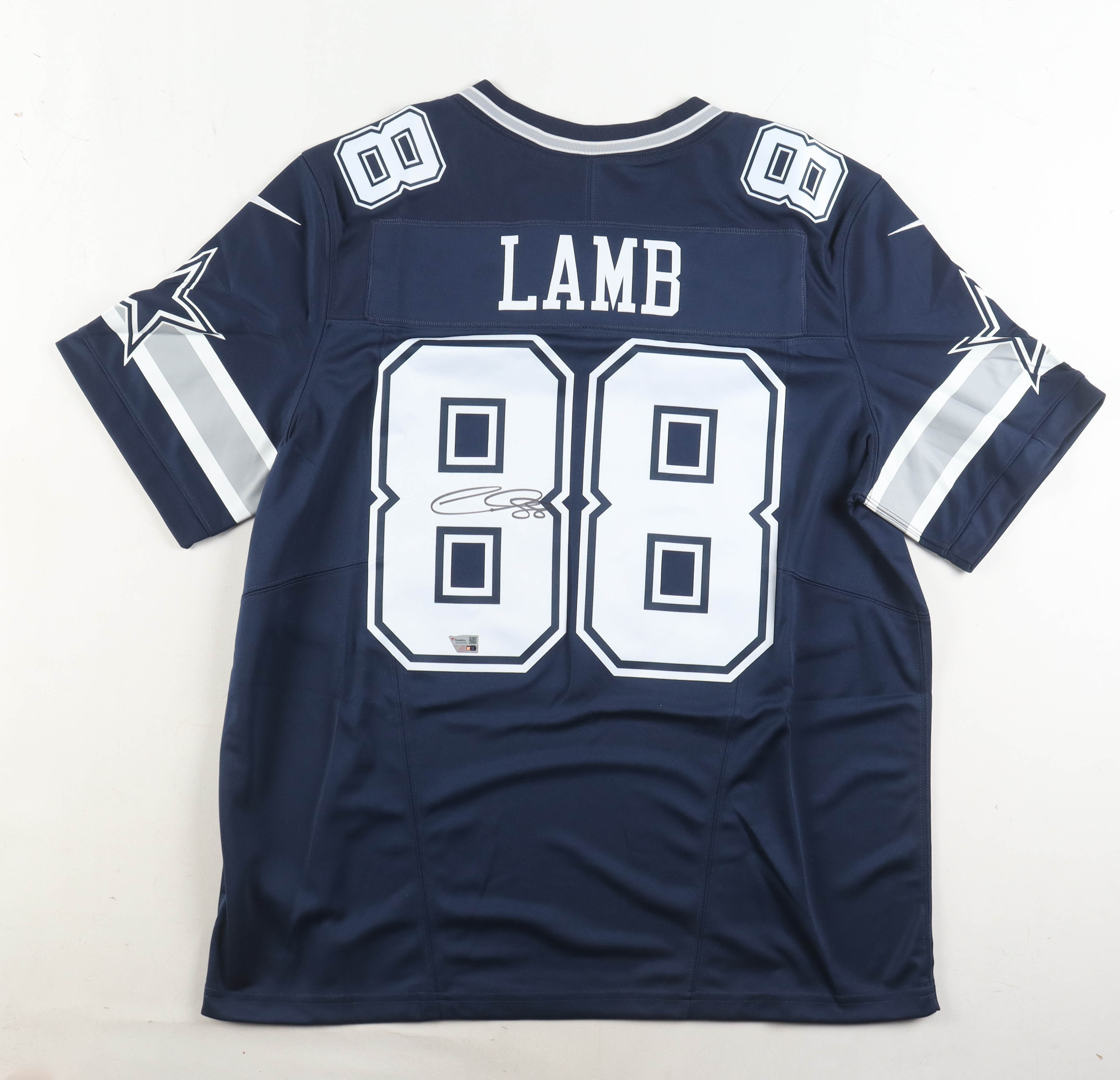 CeeDee Lamb Signed Cowboys Nike Authentic Jersey (Fanatics) at PristineAuction.com CeeDee Lamb Signed Cowboys Nike Authentic Jersey (Fanatics) at PristineAuction.com