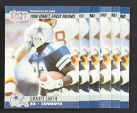 Lot Of (6) Emmitt Smith 1990 Pro Set #685 RC at PristineAuction.com