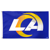 Kyren Williams Signed Rams 3x5 Flag (Beckett) at PristineAuction.com