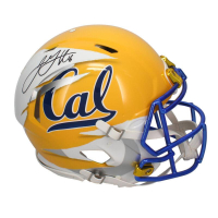 Jared Goff Signed Lions / California Golden Bears Full-Size Authentic On-Field Custom Ripped Speed Helmet (Fanatics) at PristineAuction.com