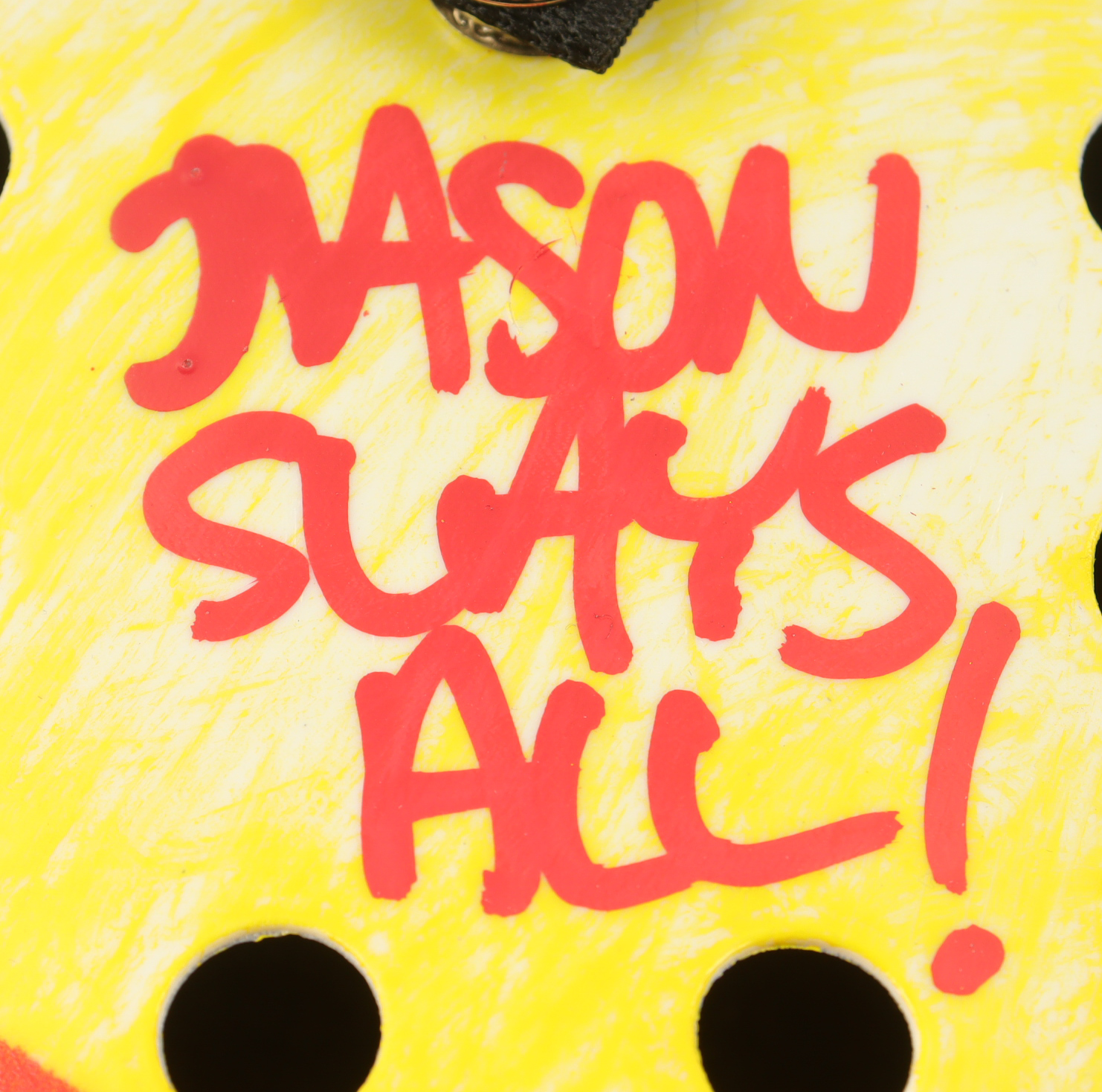 Ari Lehman Signed "Friday the 13th" Jason Voorhees Mask Inscribed "Jason 1 / Jason Slays All!" (JSA) at PristineAuction.com Ari Lehman Signed "Friday the 13th" Jason Voorhees Mask Inscribed "Jason 1 / Jason Slays All!" (JSA) at PristineAuction.com