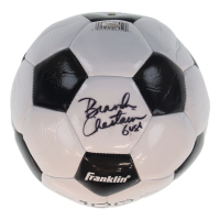 Brandi Chastain Signed Franklin Soccer Ball Inscribed "6 USA" (Schwartz) at PristineAuction.com