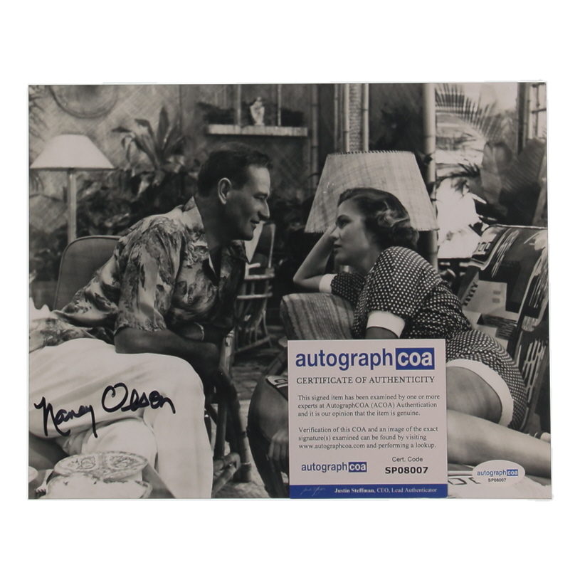 Nancy Olson Signed "Sunset Boulevard" 8x10 Photo (ACOA) at PristineAuction.com Nancy Olson Signed "Sunset Boulevard" 8x10 Photo (ACOA) at PristineAuction.com