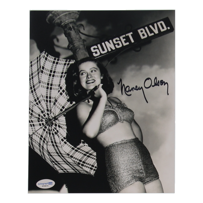 Nancy Olson Signed "Sunset Boulevard" 8x10 Photo (ACOA) at PristineAuction.com Nancy Olson Signed "Sunset Boulevard" 8x10 Photo (ACOA) at PristineAuction.com