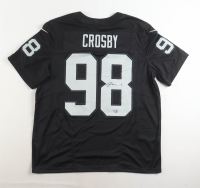 Maxx Crosby Signed Raiders Nike Authentic Jersey (Fanatics) at PristineAuction.com
