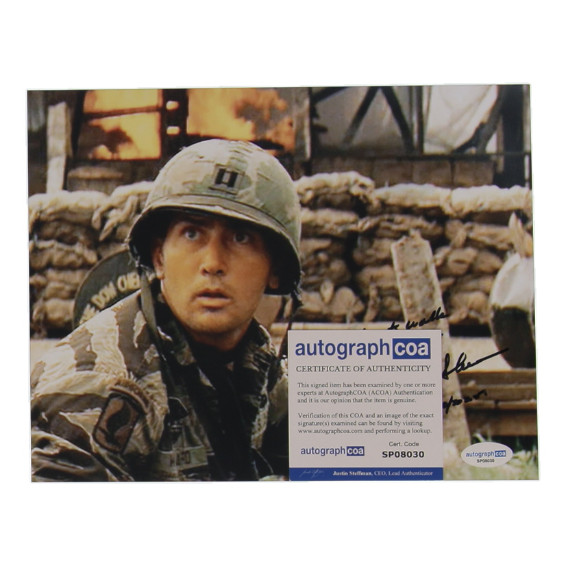 Martin Sheen Signed "Apocalypse Now" 8x10 Photo with Movie Quote & Date Inscription (ACOA) at PristineAuction.com Martin Sheen Signed "Apocalypse Now" 8x10 Photo with Movie Quote & Date Inscription (ACOA) at PristineAuction.com