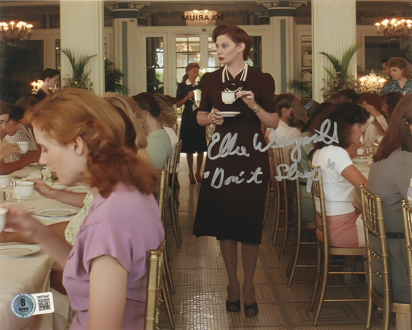 Megan Cavanagh Signed "A League of Their Own" 8x10 Photo Inscribed "Don't Slurp" (Beckett) at PristineAuction.com Megan Cavanagh Signed "A League of Their Own" 8x10 Photo Inscribed "Don't Slurp" (Beckett) at PristineAuction.com