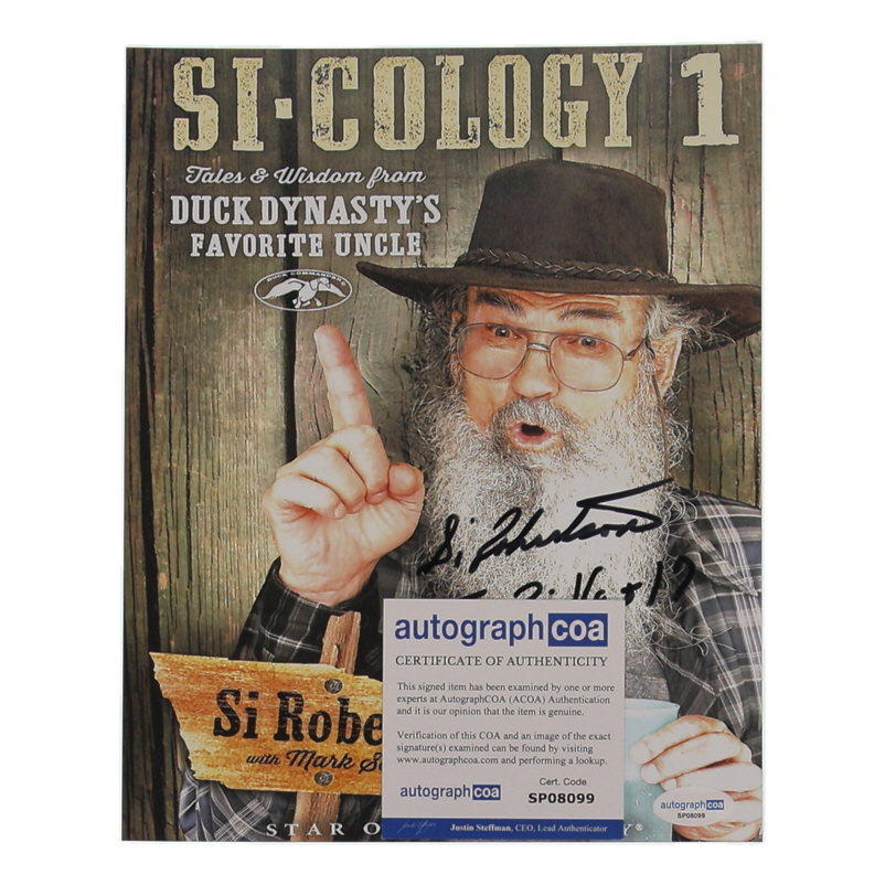 Si Robertson Signed "Duck Dynasty" 8x10 Photo (ACOA) at PristineAuction.com Si Robertson Signed "Duck Dynasty" 8x10 Photo (ACOA) at PristineAuction.com
