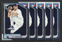 Lot Of (5) Trey Yesavage 2024 Bowman Chrome Draft #BDC92 RC at PristineAuction.com
