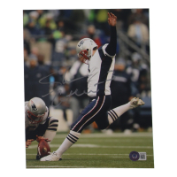 Stephen Gostkowski Signed Patriots 8x10 Photo (Beckett) at PristineAuction.com