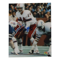 Steve Grogan Signed Patriots 8x10 Photo (Beckett) at PristineAuction.com