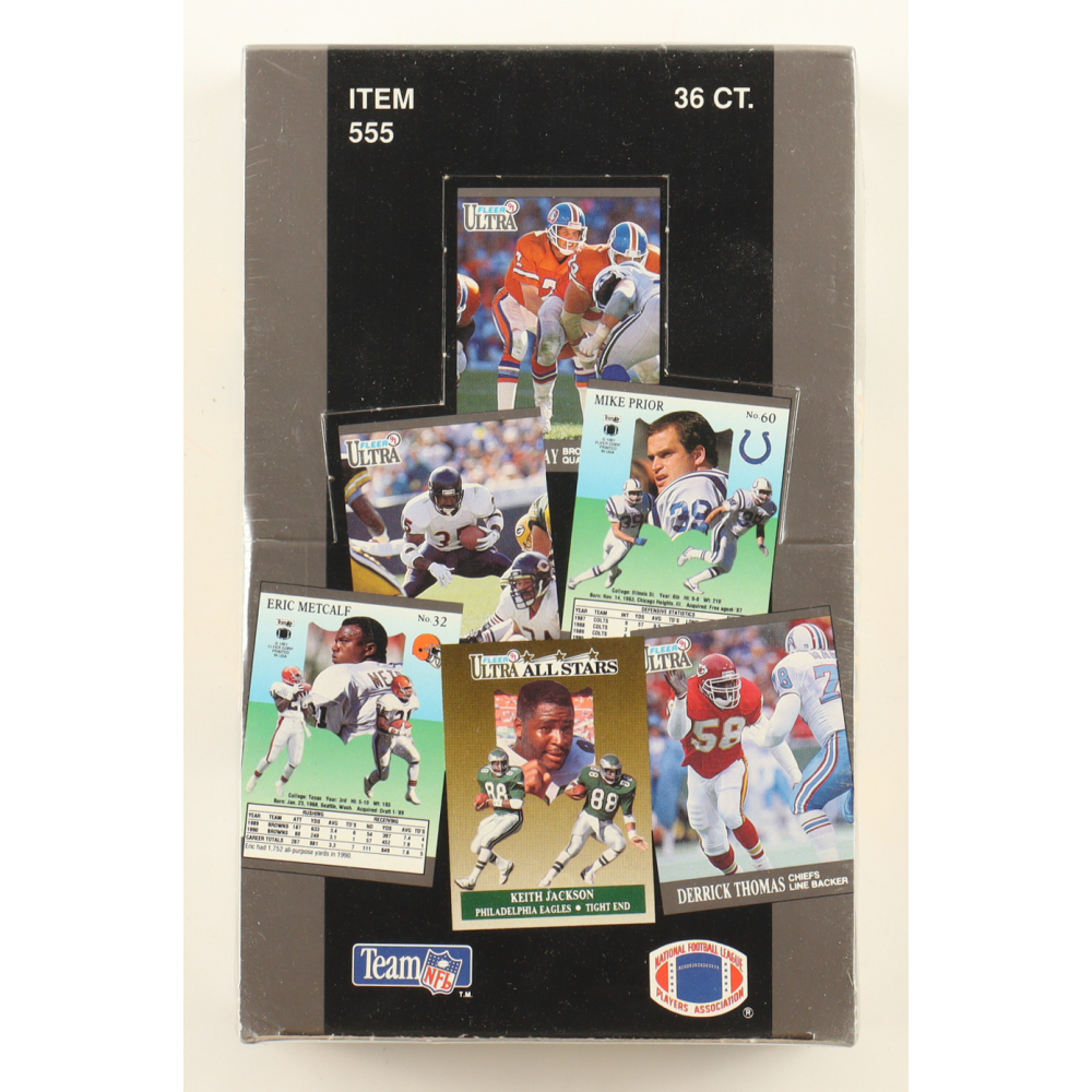 1991 Fleer Ultra Football Hobby Box of (36) Packs at PristineAuction.com