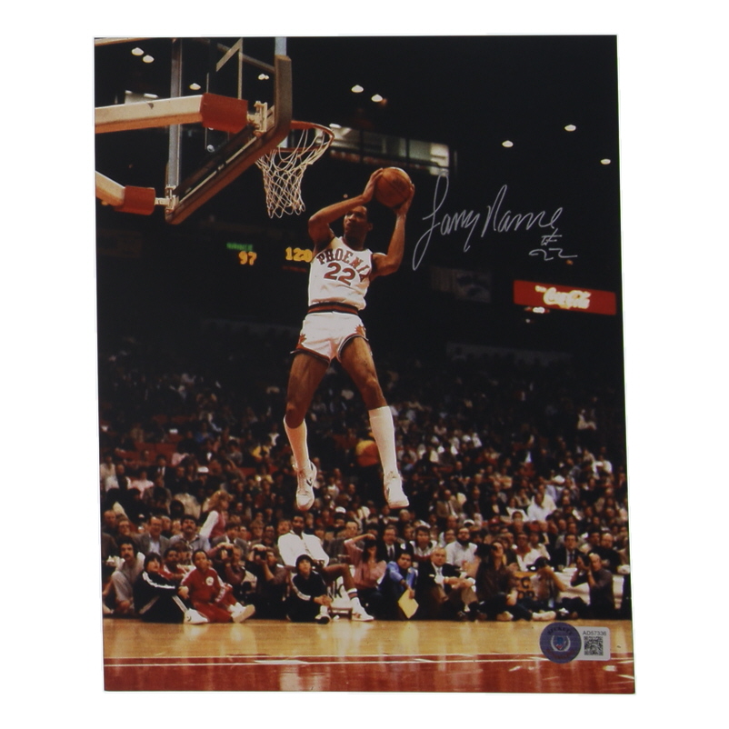 Larry Nance Signed Suns 8x10 Photo (Beckett) at PristineAuction.com Larry Nance Signed Suns 8x10 Photo (Beckett) at PristineAuction.com