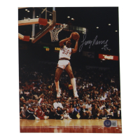 Larry Nance Signed Suns 8x10 Photo (Beckett) at PristineAuction.com