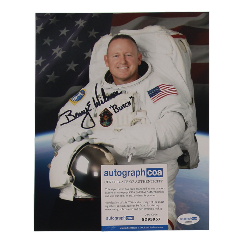 Barry "Butch" Wilmore Signed NASA 8x10 Photo (ACOA) at PristineAuction.com Barry "Butch" Wilmore Signed NASA 8x10 Photo (ACOA) at PristineAuction.com