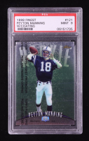 Peyton Manning 1998 Topps Finest W/Coating #121 RC (PSA 9) at PristineAuction.com