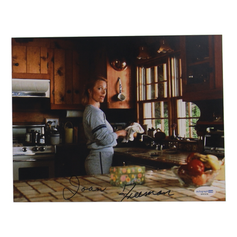 Joan Freeman Signed "Friday the 13th: The Final Chapter" 8x10 Photo (ACOA) at PristineAuction.com Joan Freeman Signed "Friday the 13th: The Final Chapter" 8x10 Photo (ACOA) at PristineAuction.com