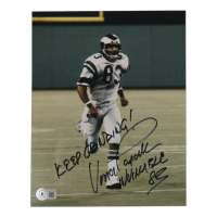 Vince Papale Signed Eagles 8x10 Photo Inscribed "Invincible" & "Keep Going!" (Beckett) at PristineAuction.com