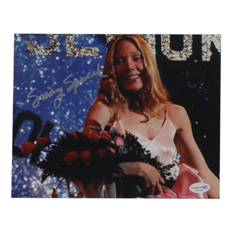 Sissy Spacek Signed "Carrie" 8x10 Photo (ACOA) at PristineAuction.com Sissy Spacek Signed "Carrie" 8x10 Photo (ACOA) at PristineAuction.com