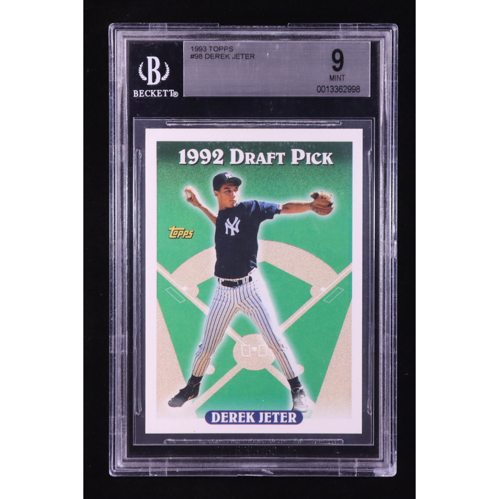Derek Jeter 1993 Topps #98 RC (BGS 9) at PristineAuction.com